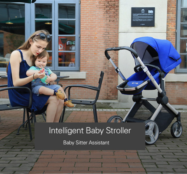 Driverless Prams 360° Rotating Baby Pram | Luxury Egg Seat Stroller Australia