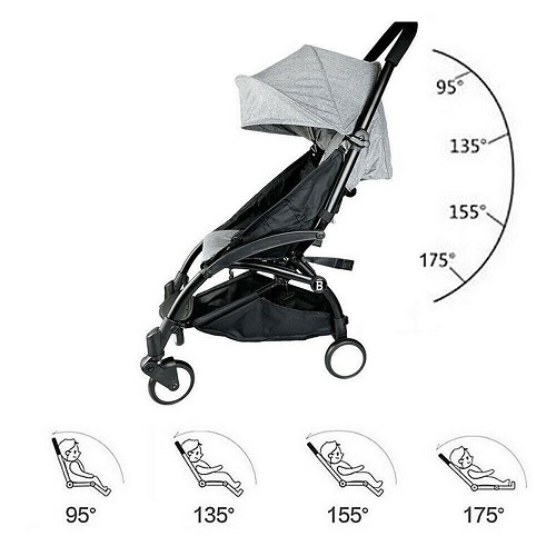 lightweight easy fold pram