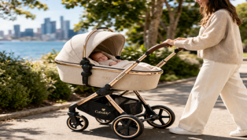 Cuteably egg stroller