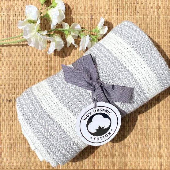 Aia Baby Blanket – Grey