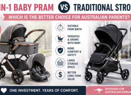 3 in 1 baby pram vs traditional stroller