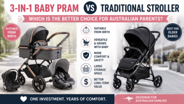 3 in 1 baby pram vs traditional stroller