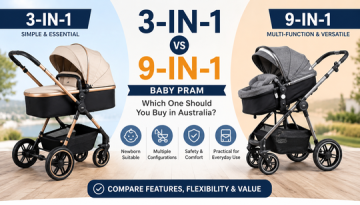 3 in 1 vs 9 in 1 pram