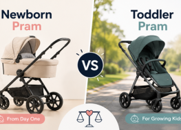 newborn vs travel pram